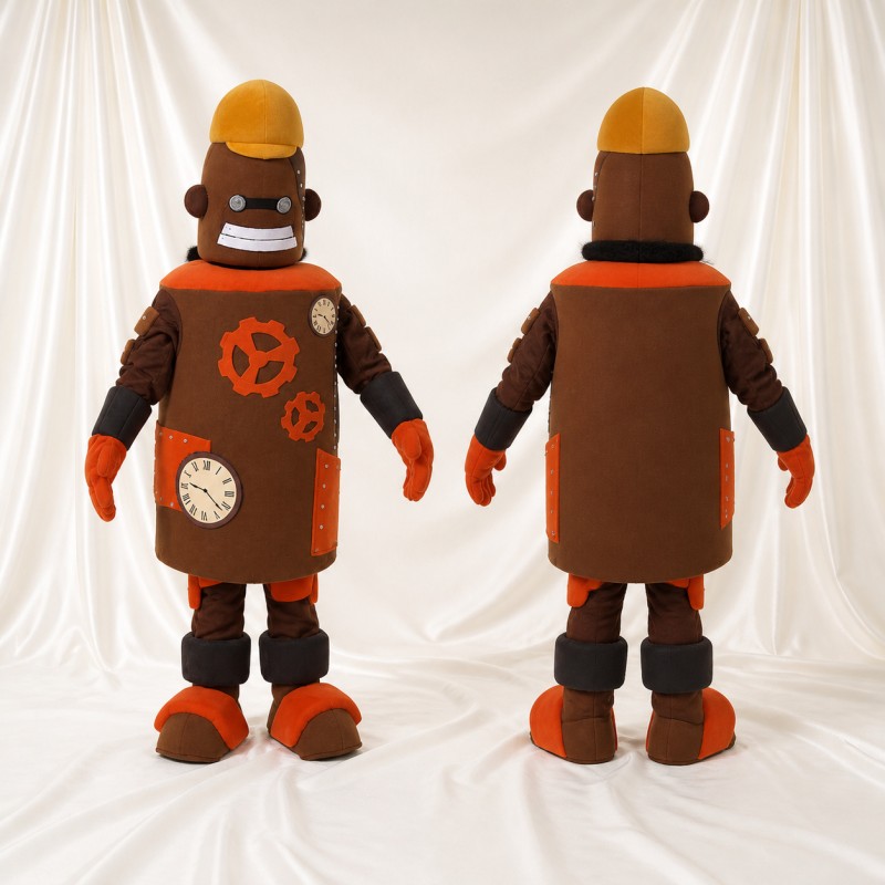 Robot Mascot Costume Full Body for Adults Promotions