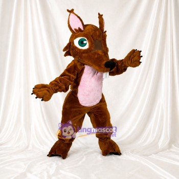 Aardvark Mascot Costume Full Body for Adults School Events