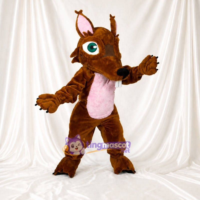 Aardvark Mascot Costume Full Body for Adults School Events