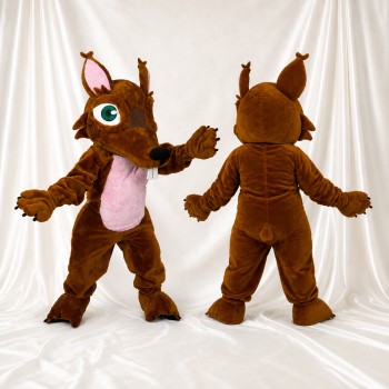 Aardvark Mascot Costume Full Body for Adults School Events