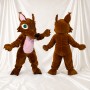Aardvark Mascot Costume Full Body for Adults School Events