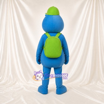 Student Traveler Mascot Costume Full Body for Adults School Events