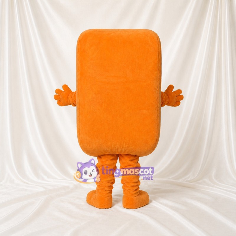 Rectangular Block Mascot Costume Full Body for Adults Promotions