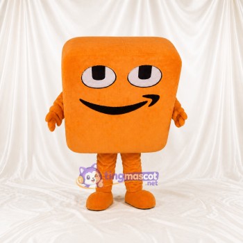 Square Block Mascot Costume Full Body for Adults Promotions
