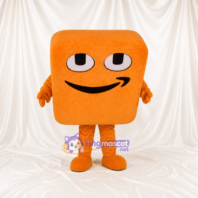 Square Block Mascot Costume Full Body for Adults Promotions