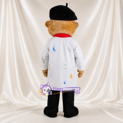 Artist Man Mascot Costume Full Body for Adults Promotions