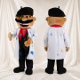 Artist Man Mascot Costume Full Body for Adults Promotions