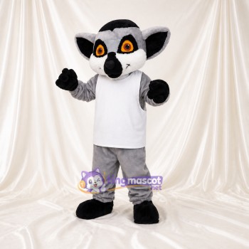 Lémurien Costume de mascotte intégral pour adultes Événements scolaires