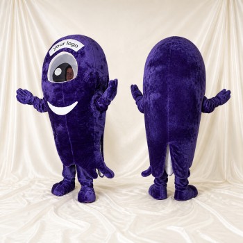 Personnage Capsule Violet Costume de mascotte intégral pour adultes Promotions