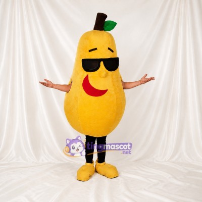 Pear Character Mascot Costume Full Body for Adults Food Events