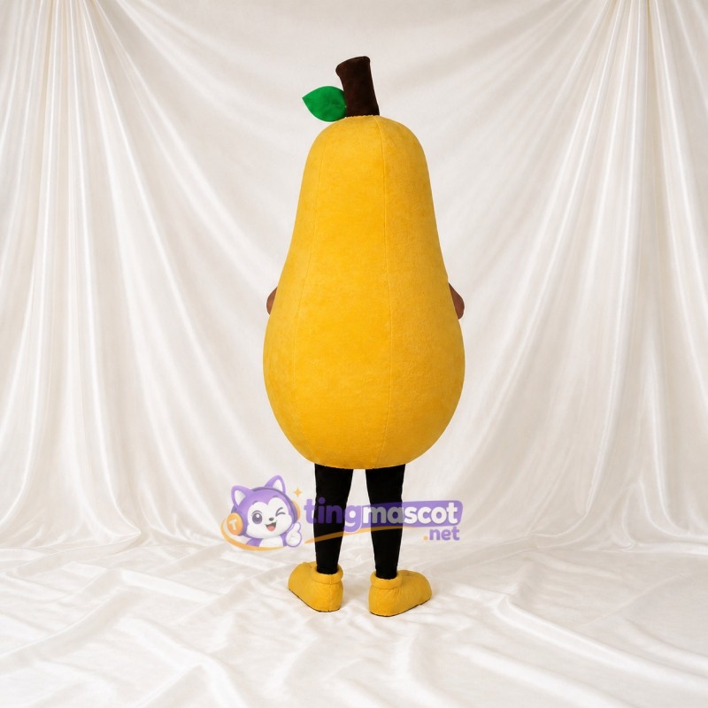Pear Character Mascot Costume Full Body for Adults Food Events