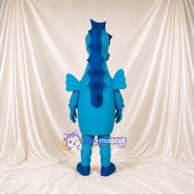 Hippocampe Costume de mascotte intégral pour adultes Événements scolaires
