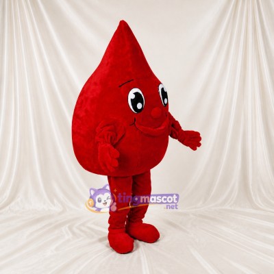 Blood Drop Mascot Costume Full Body for Adults Promotions