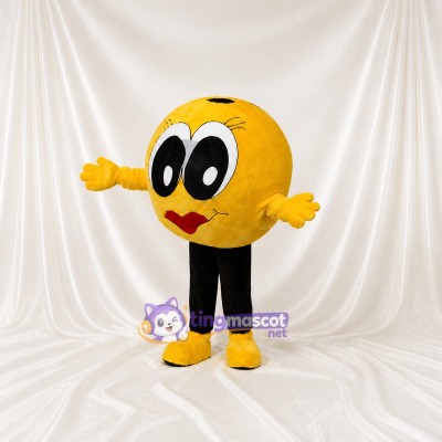 Smiley Face Mascot Costume Full Body for Adults Promotions