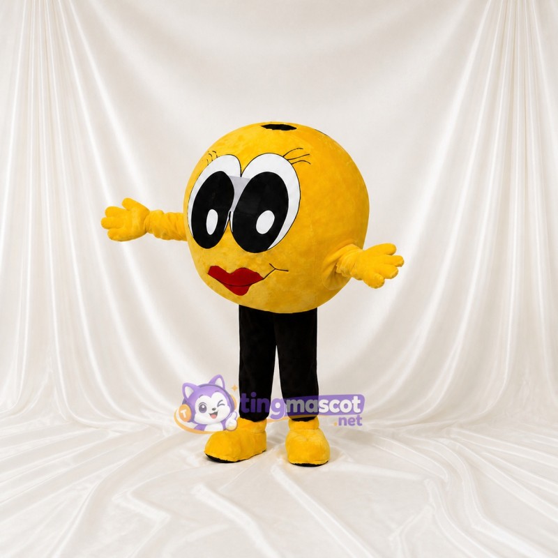Smiley Face Mascot Costume Full Body for Adults Promotions