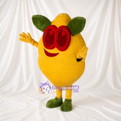 Mango Character Mascot Costume Full Body for Adults Food Events