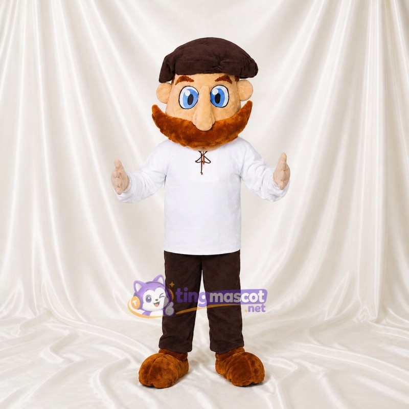 Coach Man Mascot Costume Full Body for Adults Promotions
