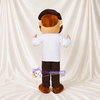 Coach Man Mascot Costume Full Body for Adults Promotions