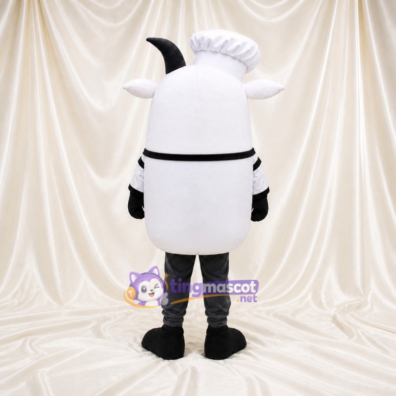 Chef Sheep Mascot Costume Full Body for Adults Promotions