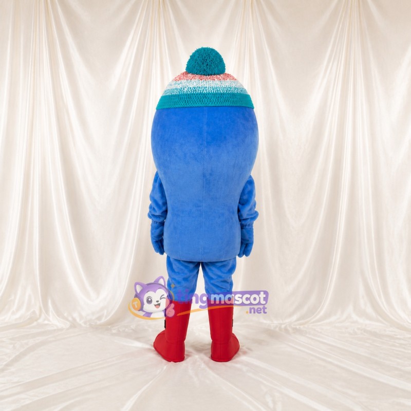 Winter Monster Mascot Costume Full Body for Adults School Events