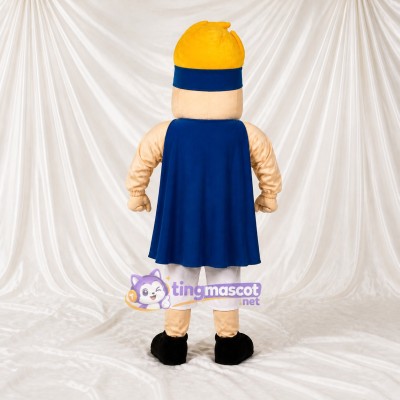Superhero Man Mascot Costume Full Body for Adults School Events