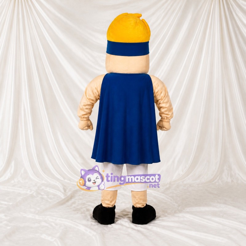 Superhero Man Mascot Costume Full Body for Adults School Events