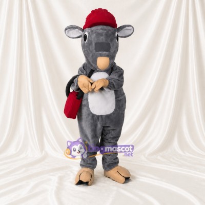 Rat Costume de mascotte intégral pour adultes Événements scolaires