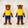 Boar Athlete Mascot Costume Full Body for Adults Sports Events