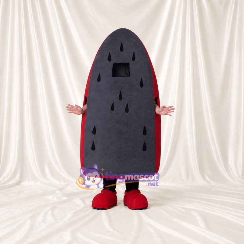 Watermelon Slice Mascot Costume Full Body for Adults Food Events