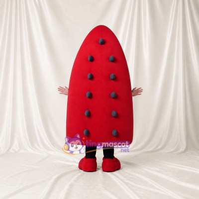 Watermelon Slice Mascot Costume Full Body for Adults Food Events