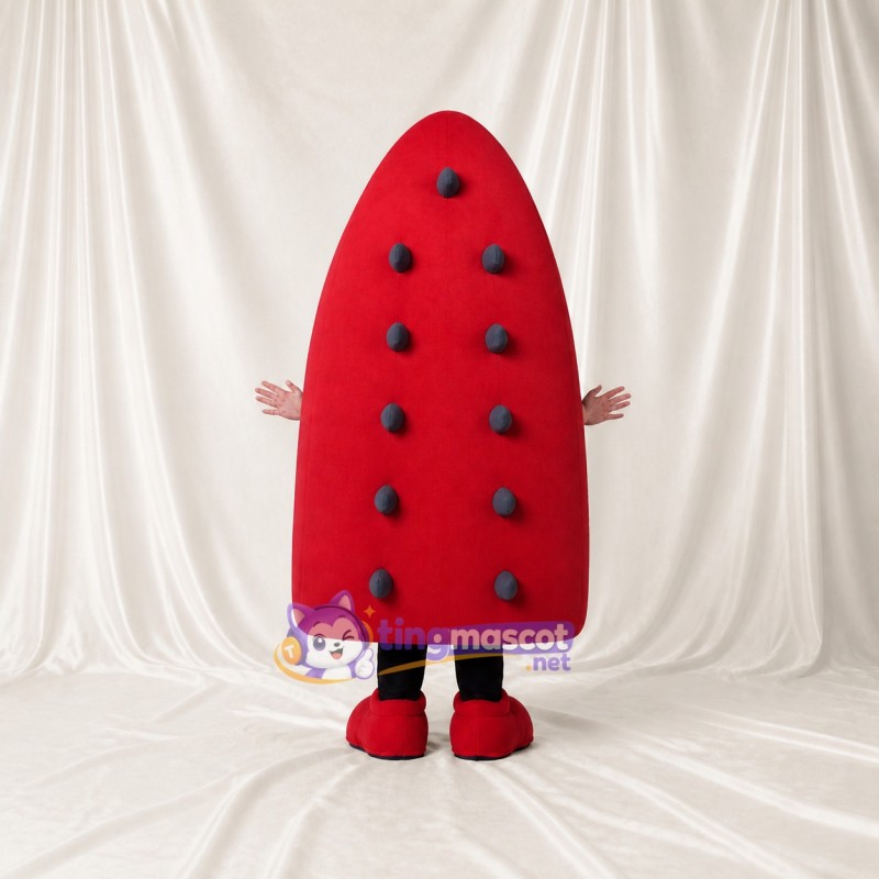 Watermelon Slice Mascot Costume Full Body for Adults Food Events
