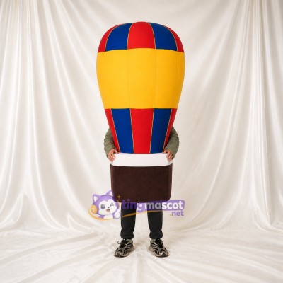 Montgolfière Costume de mascotte intégral pour adultes Promotions