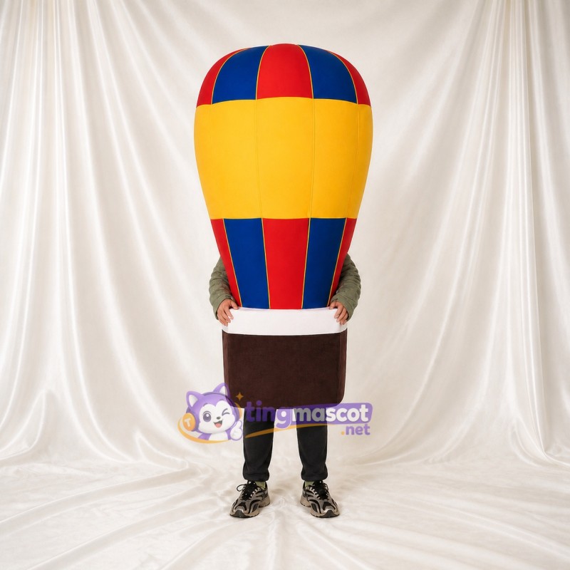 Montgolfière Costume de mascotte intégral pour adultes Promotions