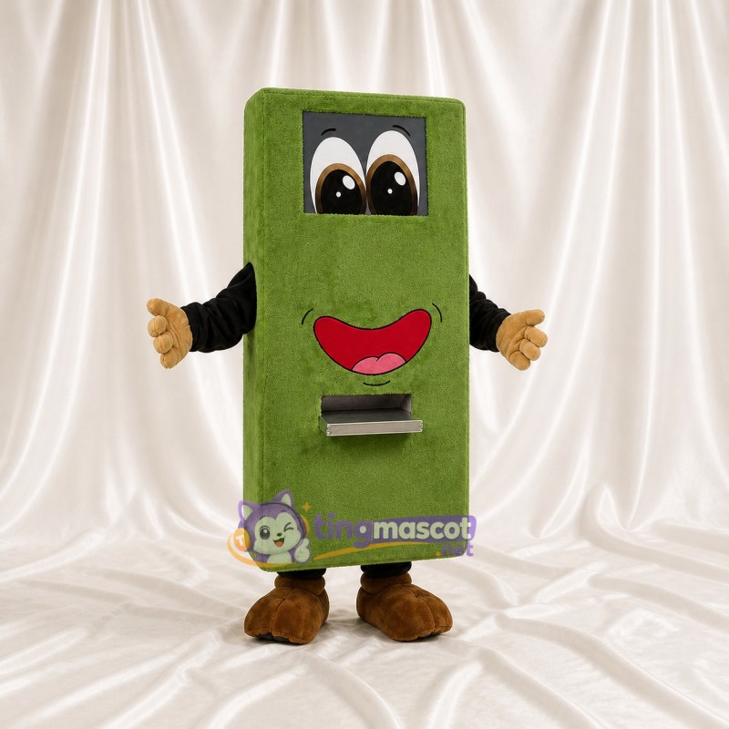 Vending Machine Mascot Costume Full Body for Adults Promotions