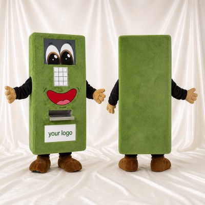 Vending Machine Mascot Costume Full Body for Adults Promotions