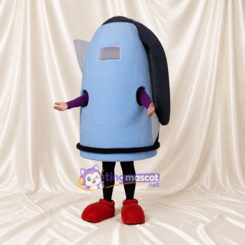 Fer à Vapeur Costume de mascotte intégral pour adultes Événements technologiques