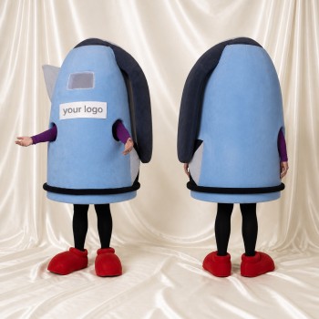 Fer à Vapeur Costume de mascotte intégral pour adultes Événements technologiques