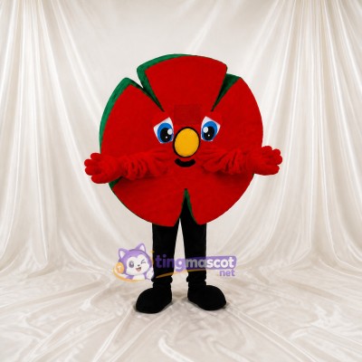 Tomato Mascot Costume Full Body for Adults Food Events