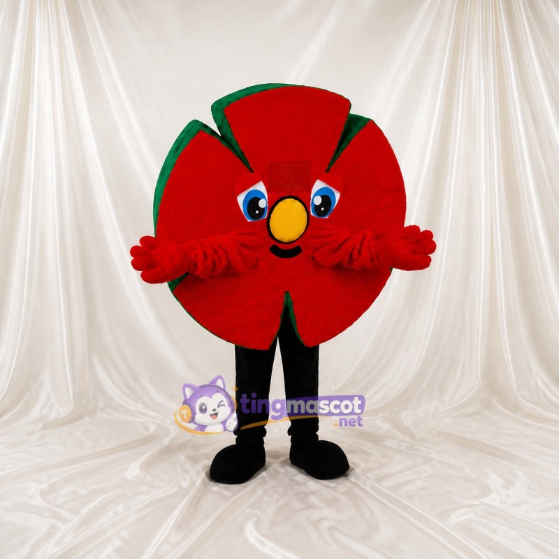 Tomato Mascot Costume Full Body for Adults Food Events