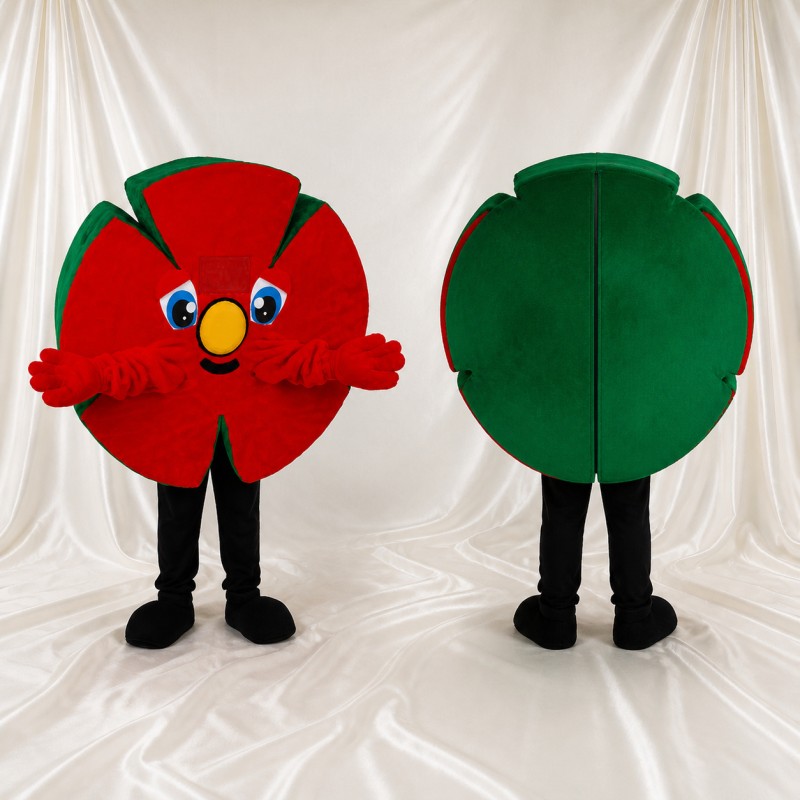 Tomato Mascot Costume Full Body for Adults Food Events