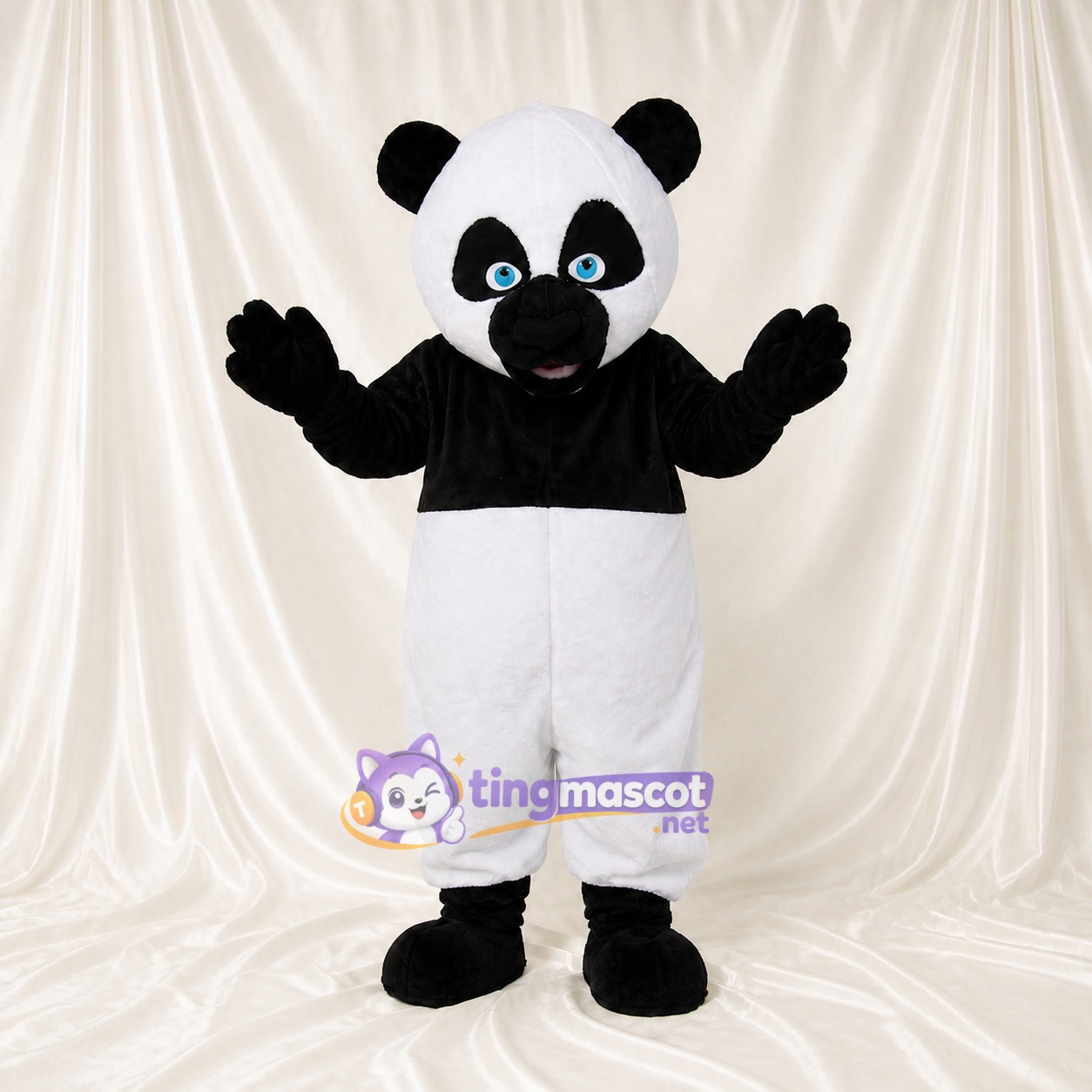 Panda Mascot Costume Full Body for Adults School Events Panda Mascot Costume Full Body for Adults School Events