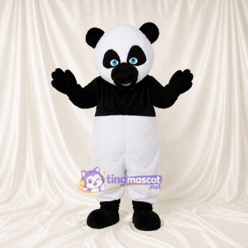 Panda Mascot Costume Full Body for Adults School Events