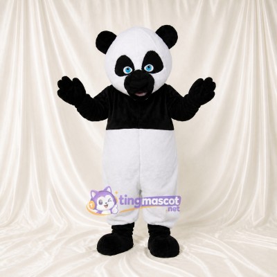 Panda Mascot Costume Full Body for Adults School Events