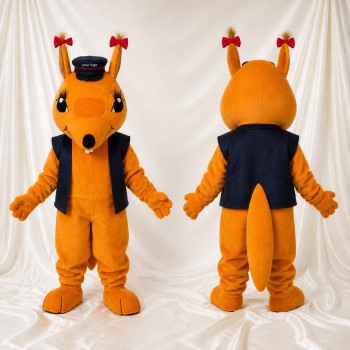 Fourmi Orange Costume de mascotte intégral pour adultes Événements scolaires