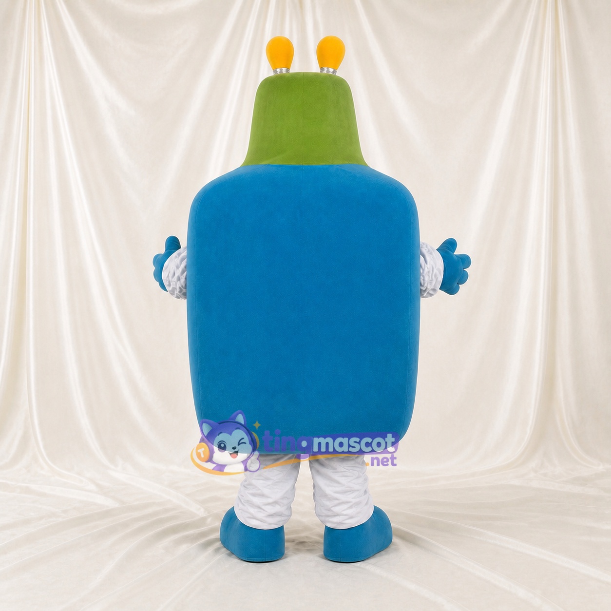 Robot Ampoule Costume de mascotte intégral pour adultes Événements technologiques Robot Ampoule Costume de mascotte intégral pour adultes Événements technologiques