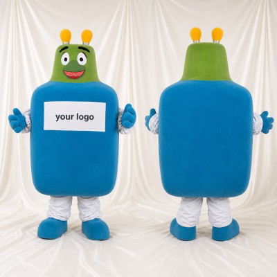Light Bulb Robot Mascot Costume Full Body for Adults Tech Events