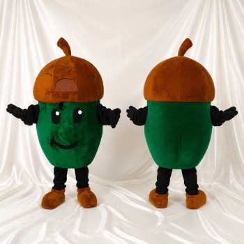 Acorn Mascot Costume Full Body for Adults Food Events