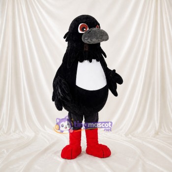 Crow Mascot Costume Full Body for Adults School Events