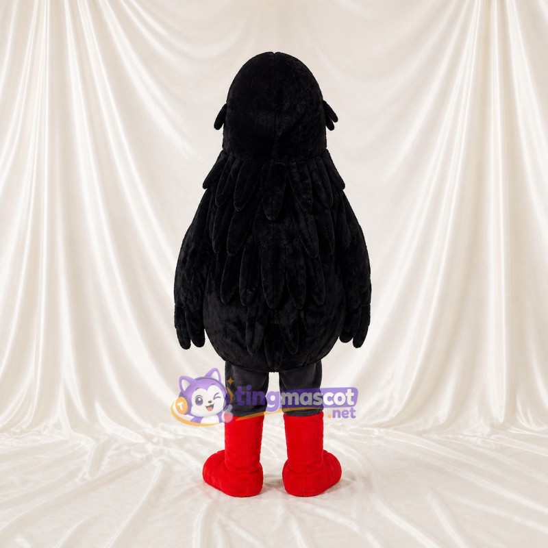Crow Mascot Costume Full Body for Adults School Events