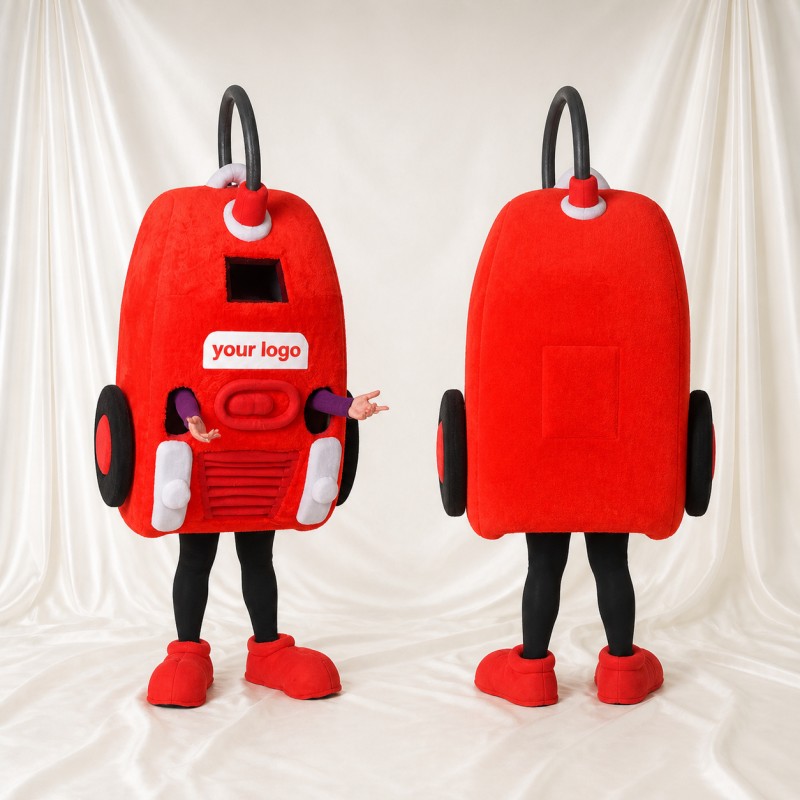 Equipment Case Mascot Costume Full Body for Adults Promotions